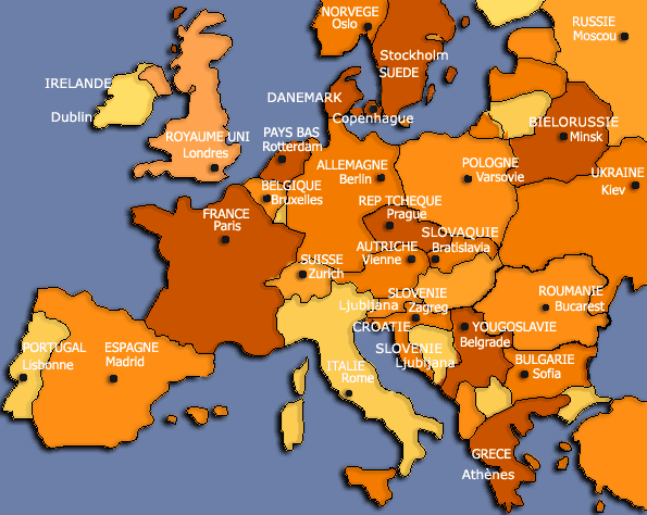 europe carte